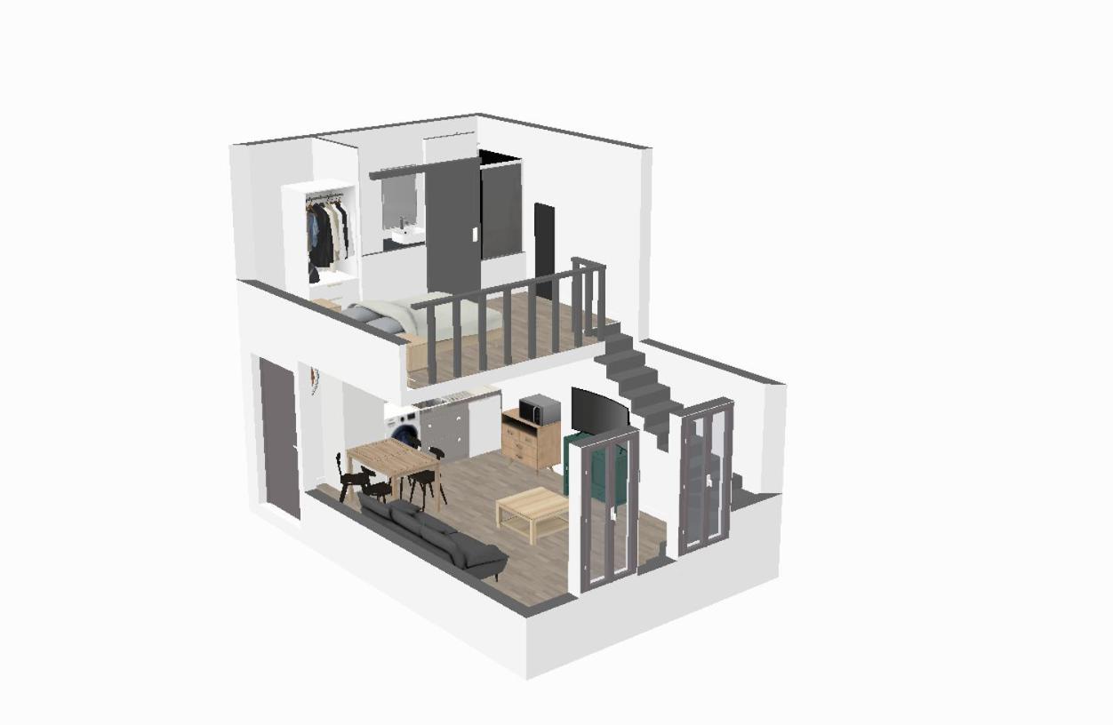 Grand Duplex Centre - Gare Apartman Toulouse Kültér fotó